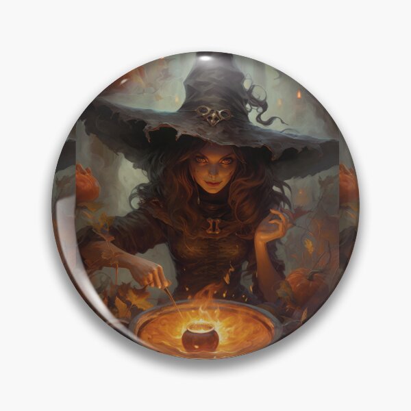 Item preview, Witch portraits in gothic style with magical elements designed and sold by Piotrek0001.