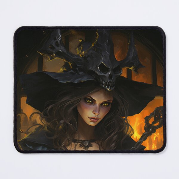 Item preview, Witch portraits in gothic style with magical elements designed and sold by Piotrek0001.