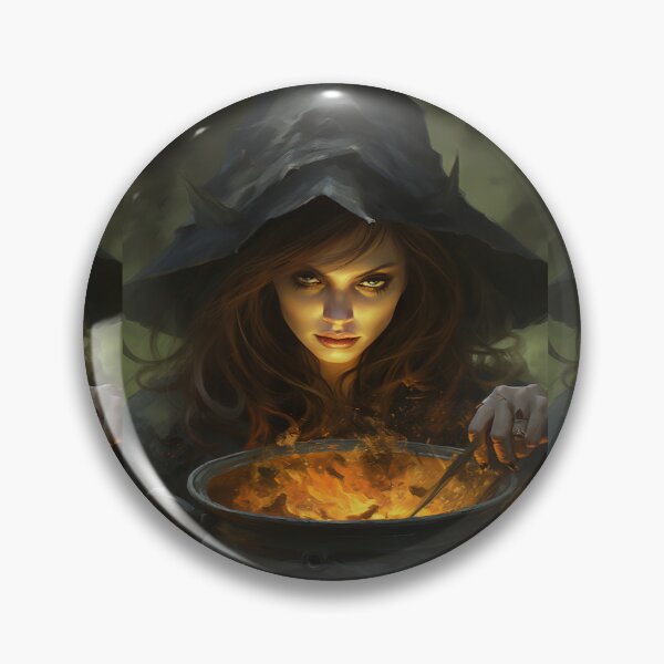 Item preview, Witch portraits in gothic style with magical elements designed and sold by Piotrek0001.