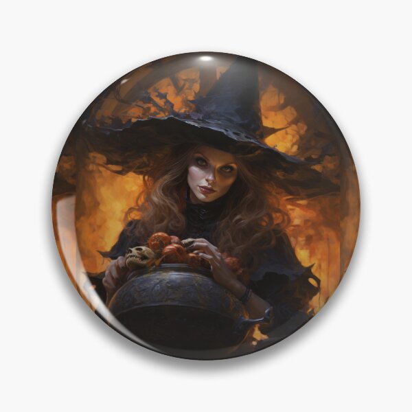 Item preview, Witch portraits in gothic style with magical elements designed and sold by Piotrek0001.