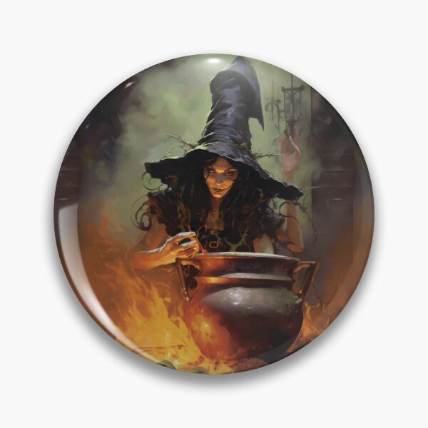 Item preview, Witch portraits in gothic style with magical elements designed and sold by Piotrek0001.