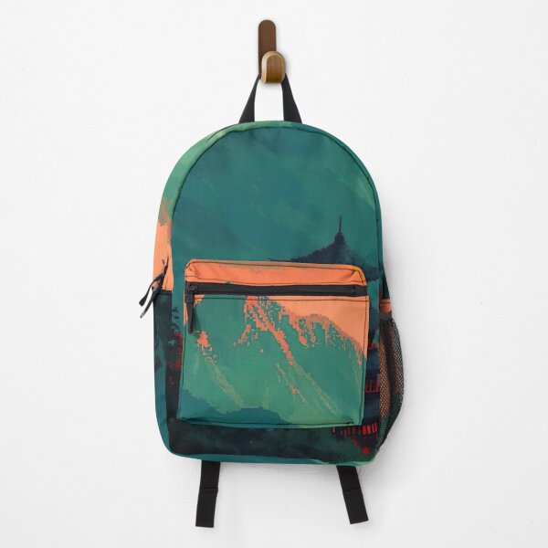 Item preview, Pagoda in Green Mountains designed and sold by KCrowDesigns.