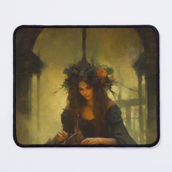 Item preview, Witch portraits in gothic style with magical elements designed and sold by Piotrek0001.