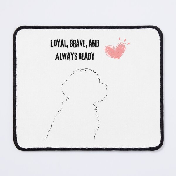 Item preview, Loyal, Brave, and Always Ready designed and sold by OliTaArt.