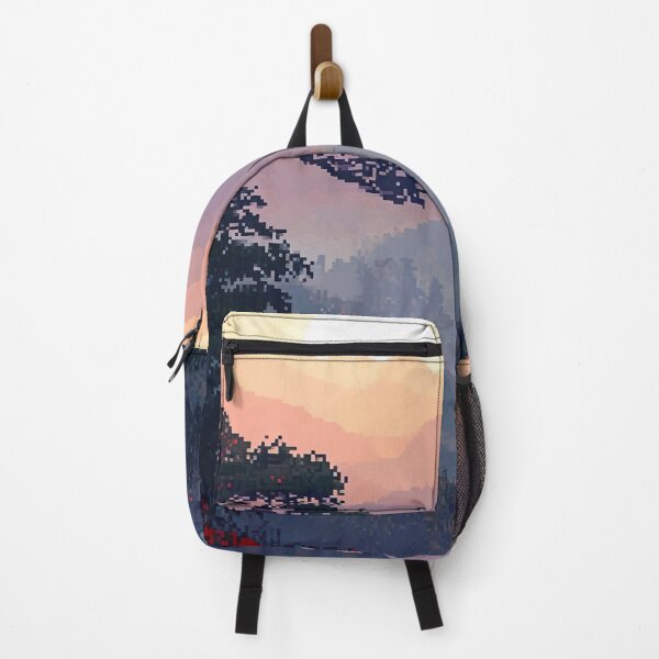 Item preview, Sunset Pagoda in Mountains designed and sold by KCrowDesigns.