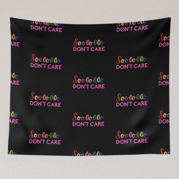 Item preview, Soooooo DON'T CARE designed and sold by Nancyanna.