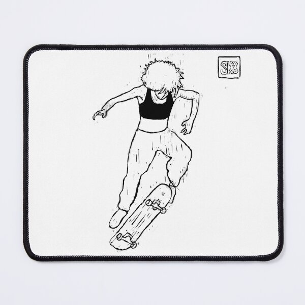 Item preview, Skate girl printmaking designed and sold by LordDanix.