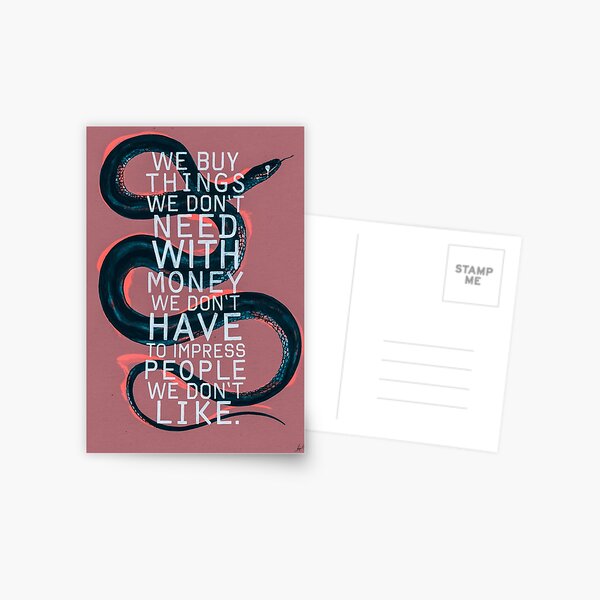 FALSE BEHAVIOR (VARIANT) Postcard