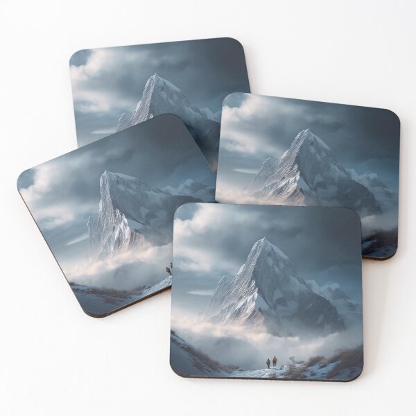 Item preview, Into the Mountain Mist: Winter Climb Adventure designed and sold by paediilart.