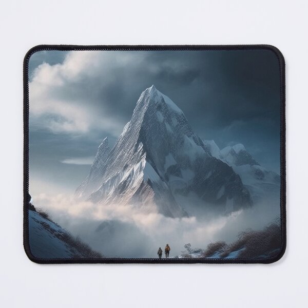 Item preview, Into the Mountain Mist: Winter Climb Adventure designed and sold by paediilart.
