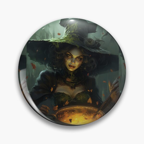 Item preview, Witch portraits in gothic style with magical elements designed and sold by Piotrek0001.