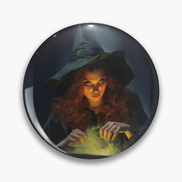 Item preview, Witch portraits in gothic style with magical elements designed and sold by Piotrek0001.