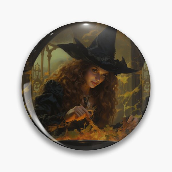 Item preview, Witch portraits in gothic style with magical elements designed and sold by Piotrek0001.