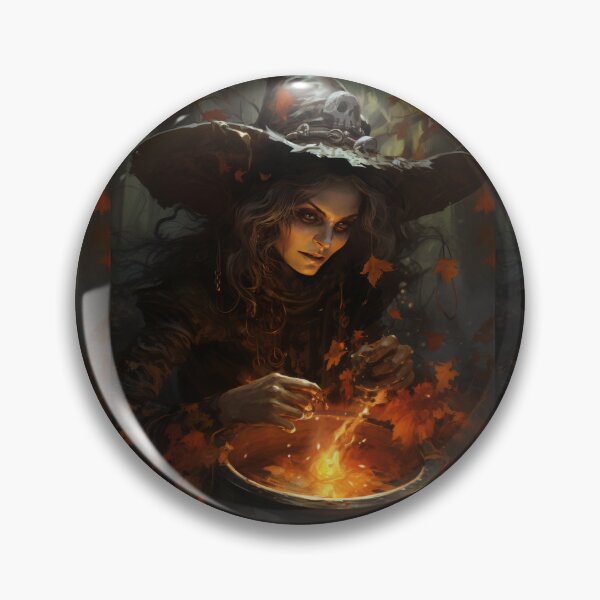 Item preview, Witch portraits in gothic style with magical elements designed and sold by Piotrek0001.
