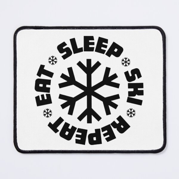 Item preview, Eat Sleep Ski Repeat designed and sold by UZRWRLD .