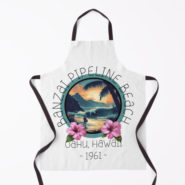 Item preview, Banzai Pipeline Beach - Oahu Hawaii (with Black Lettering) designed and sold by VelvetRoom.