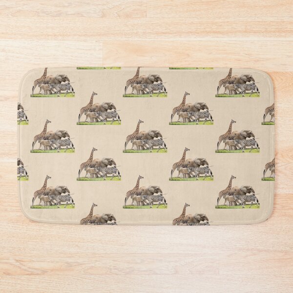 Item preview, Giraffe, Elephant, Cheetah, Zebra, African Animal, Natural, designed and sold by CreaVisArt.