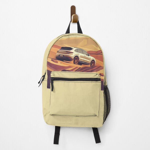 Item preview, Porsche Cayenne graphic desert travel poster designed and sold by blackdogshop.