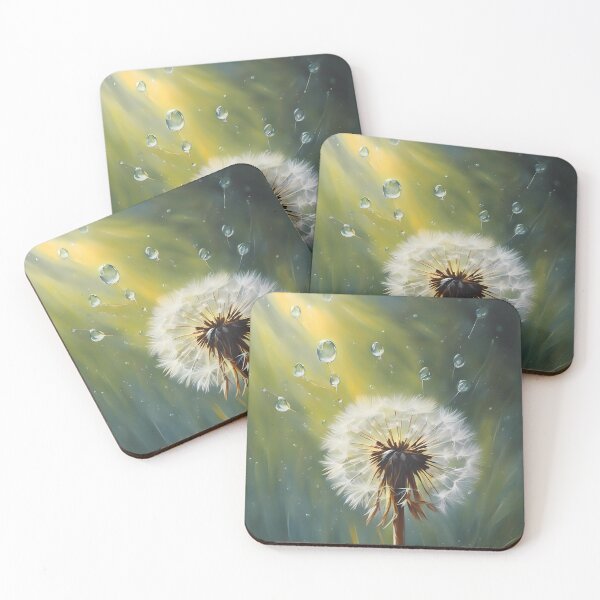 Item preview, Dandelion Playing with Rain designed and sold by CalmnessbyChoice.