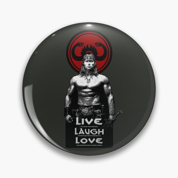 Item preview, CONAN LIVE LAUGH LOVE designed and sold by Aries Custom.