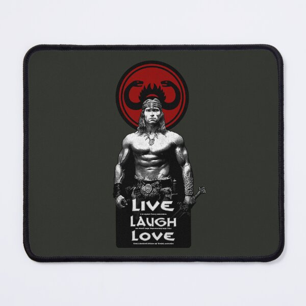Item preview, CONAN LIVE LAUGH LOVE designed and sold by Aries Custom.