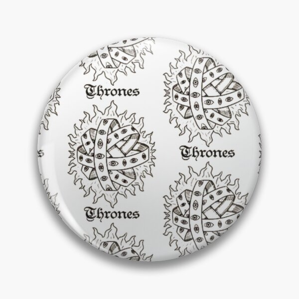 Item preview, The Watchers - The Thrones designed and sold by PatronesKawai.