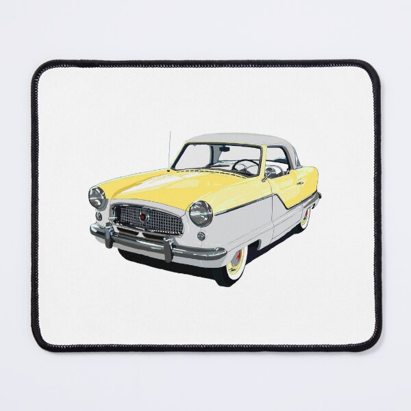 Item preview, Yellow Austin/ Nash Metropolitan car designed and sold by avenueart01.