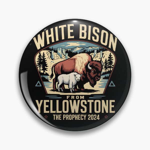 Item preview, WHITE BISON FROM YELLOWSTONE VINTAGE THE PROPHECY 2024 designed and sold by justyna-s28.