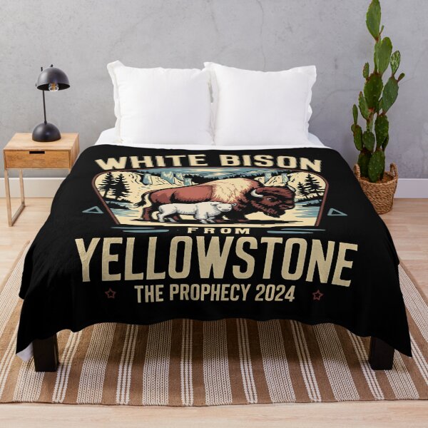 Item preview, WHITE BISON FROM YELLOWSTONE VINTAGE THE PROPHECY 2024 designed and sold by justyna-s28.