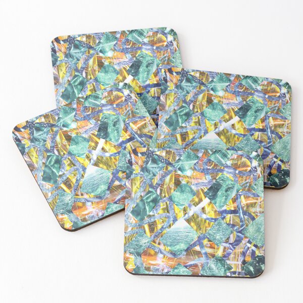 Item preview, Geometric Radiance Abstract Collage designed and sold by lynnbowersart.