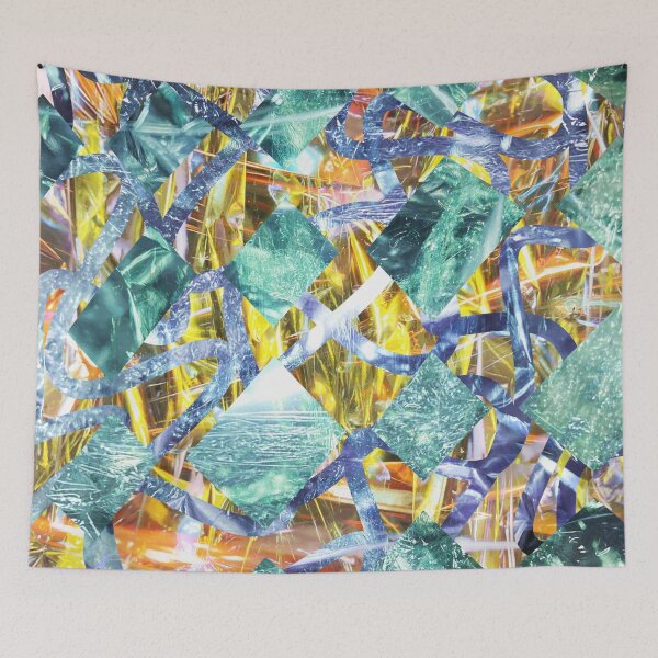 Item preview, Geometric Radiance Abstract Collage designed and sold by lynnbowersart.