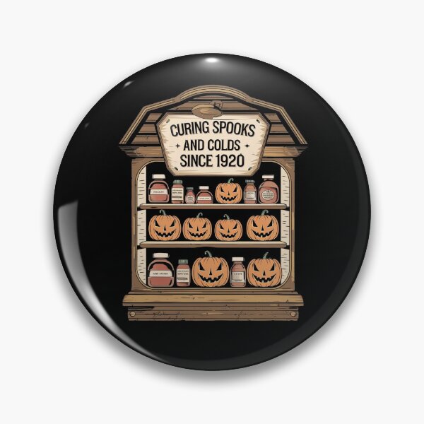 Item preview, Curing Spooks and Colds Pharmacy Halloween Funny Gifts for Pharmacists designed and sold by KedzikDesigns.