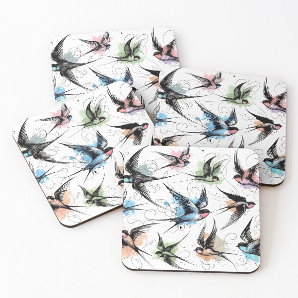 Item preview, Swallows designed and sold by Love-All-Kind.