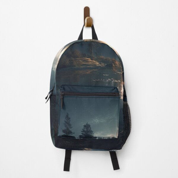 Item preview, Full Moon Reflections: A Dreamy Night Landscape designed and sold by paediilart.