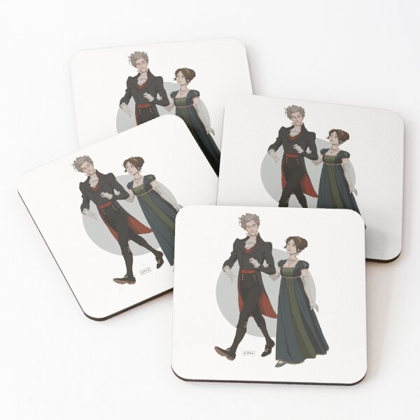 Item preview, Twelve and Clara in regency attire  designed and sold by nipuni.