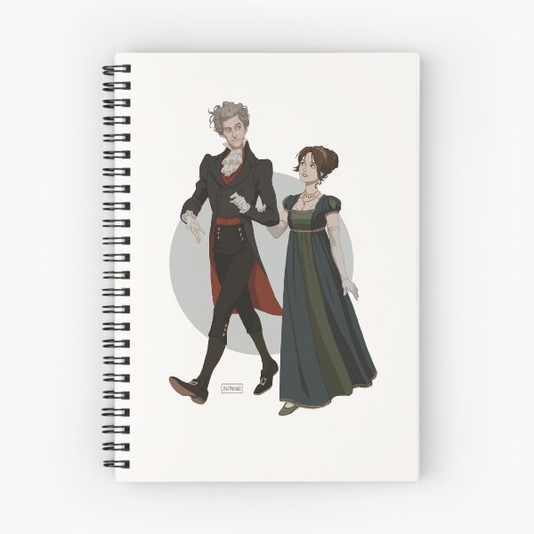 Item preview, Twelve and Clara in regency attire  designed and sold by nipuni.