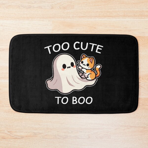 Item preview, Sweet Ghost and Kitty - Too Cute to Boo designed and sold by MaateoDesign.