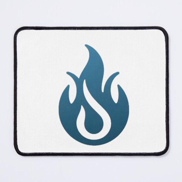 Item preview, Dark blue flames designed and sold by MooMooShirts.