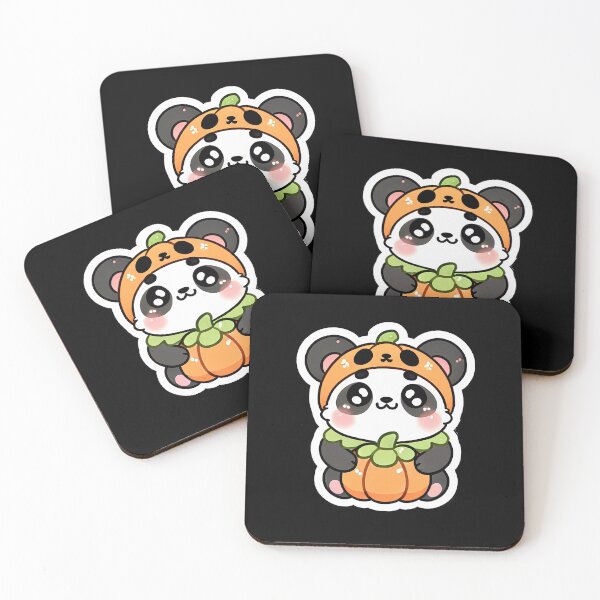 Item preview, Pumpkin Panda Cutie Ready for Halloween Fun! designed and sold by Linework Studio.