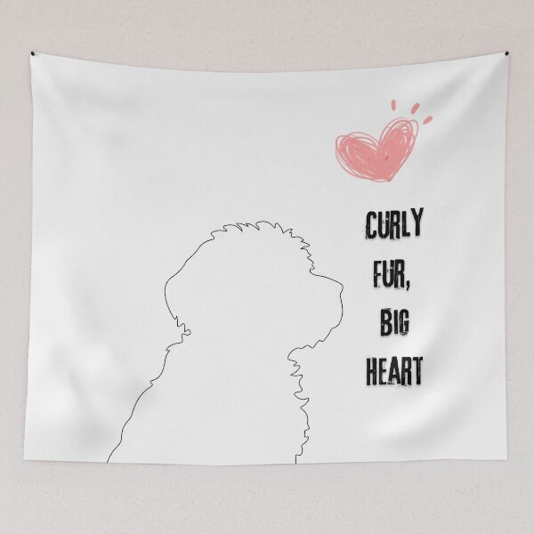 Item preview, Curly Fur,  Big Heart designed and sold by OliTaArt.