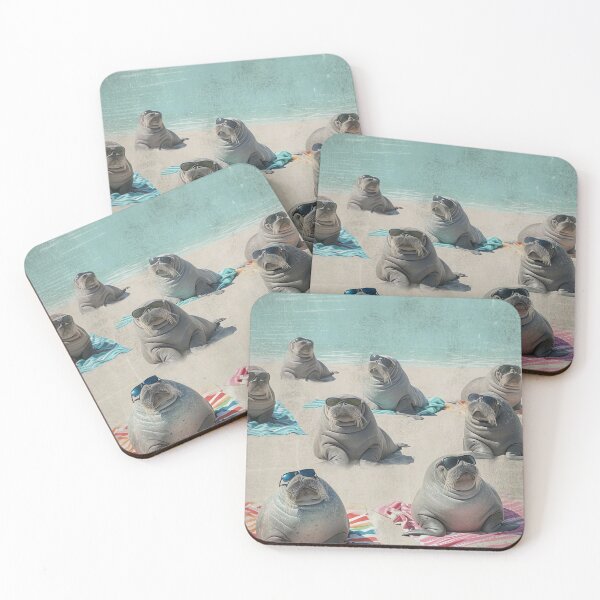 Item preview, Sunny Walrus Beach Fun designed and sold by cute-animals99.