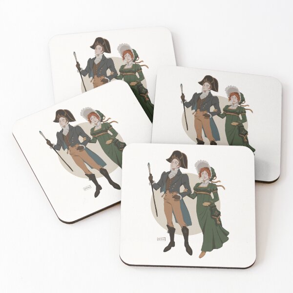 Item preview, Ten and Donna in regency attire designed and sold by nipuni.