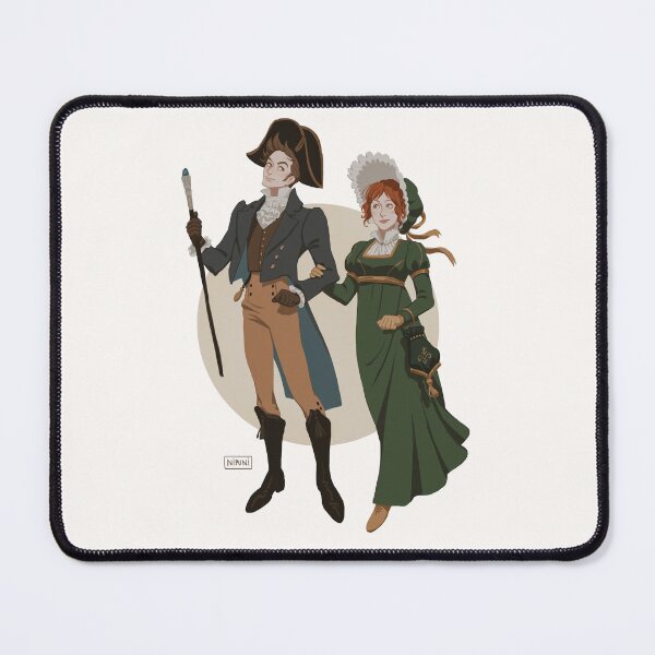 Item preview, Ten and Donna in regency attire designed and sold by nipuni.