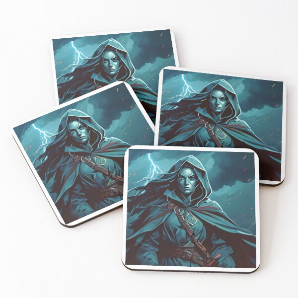 Item preview, Mystery Thunder Warrior Girl designed and sold by Design E Khaas.