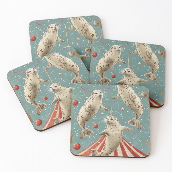 Item preview, Circus Seals Adventure designed and sold by cute-animals99.