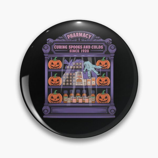 Item preview, Curing Spooks and Colds Pharmacy Halloween Funny Gifts for Pharmacists designed and sold by KedzikDesigns.