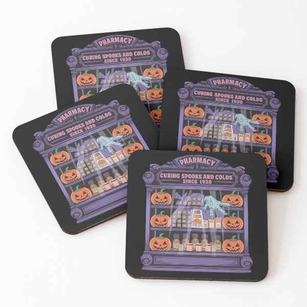 Item preview, Curing Spooks and Colds Pharmacy Halloween Funny Gifts for Pharmacists designed and sold by KedzikDesigns.