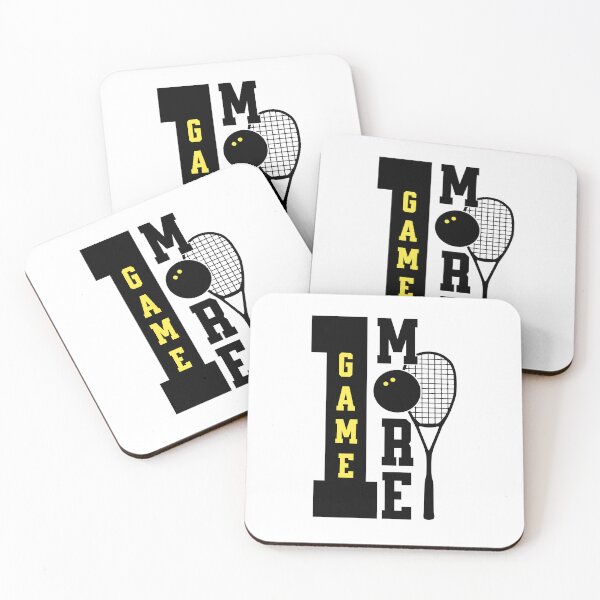 Item preview, One more game squash sport designed and sold by SportySquash-Co.