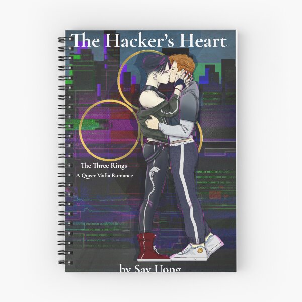 Item preview, The Hacker's Heart- Book Cover designed and sold by SavUong.
