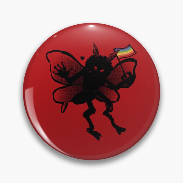 Item preview, Mothman Pride Funny PrideMonth by Tobe Fonseca designed and sold by Tobe Fonseca®.
